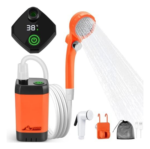 Ducha Portátil Para Campamento, Ducha Eléctrica Al Aire Libr