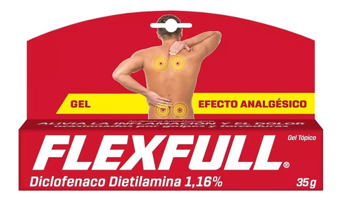 Flexfull Gel | AnaLGésico Y Anti-inflamatorio Tópico | 35gr