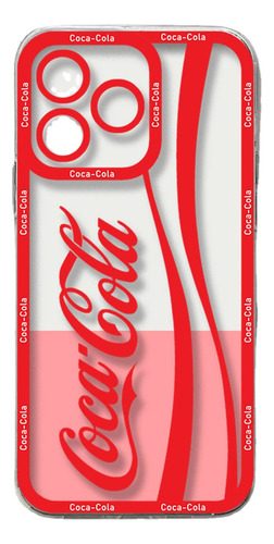 Funda De Teléfono Fashion Coca Cola Para iPhone 15, 14, 13,