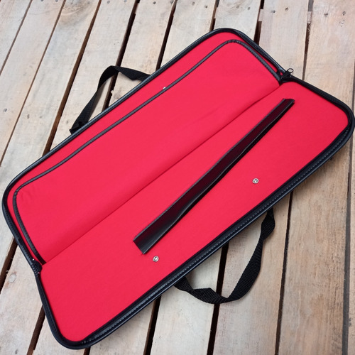 Funda De Vinil Con Cremallera Para Sais Interior Terciopelo