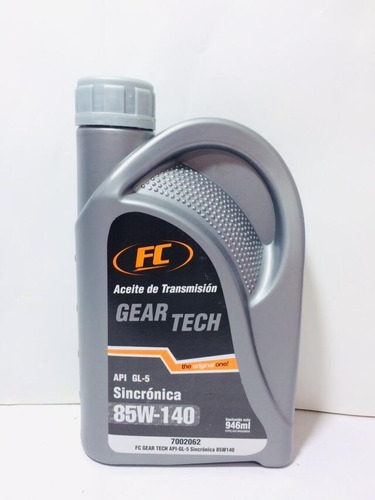 V85w140 Aceite De Transmision De Caja Sincr 85w14 Ford