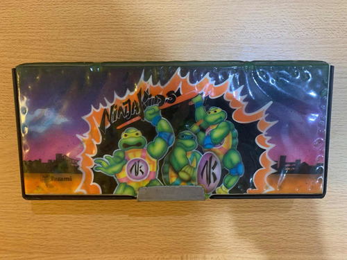 Cartuchera Retro Tortugas Ninja Con Imanes 90s