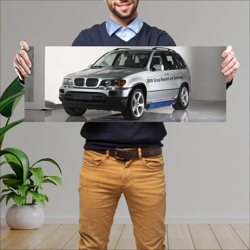 Cuadro 30x80cm Auto 2001 Bmw X5 Hybrid Concept 2 289