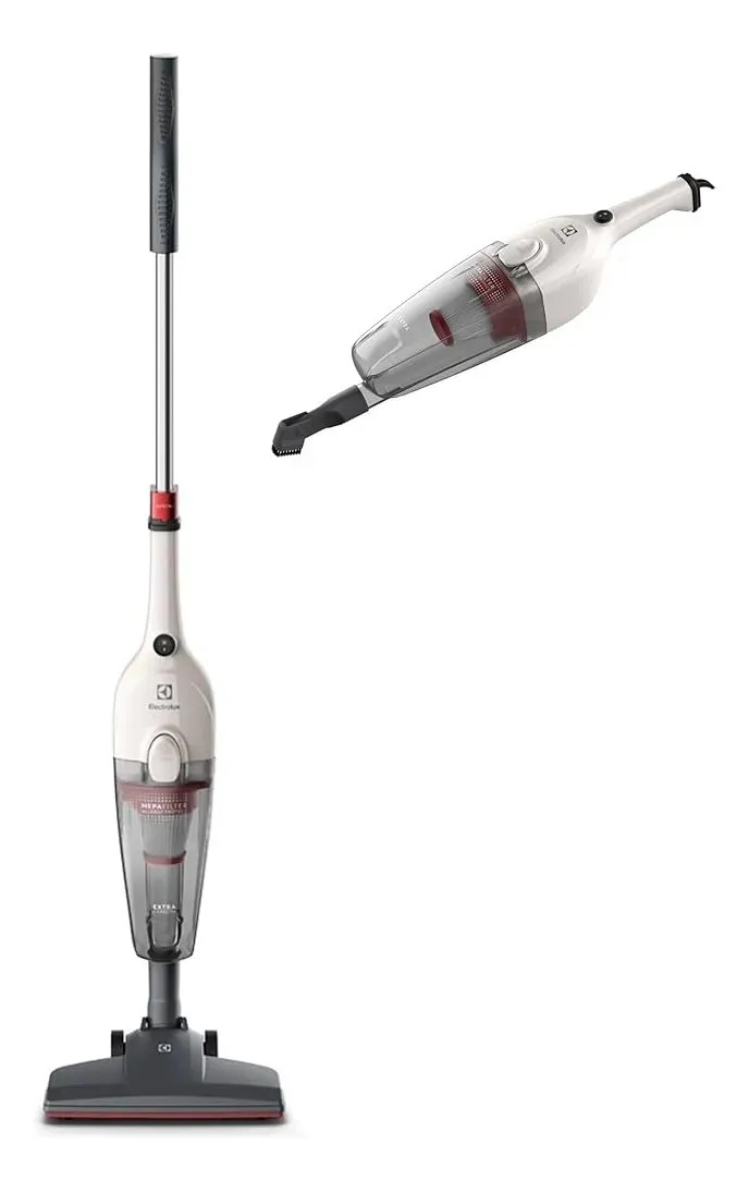 Electrolux STK14B aspirador de pó vertical com fio 1450W 2 em 1 filtro HEPA branco