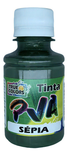 Tinta Pva Fosca Cores True Colors 100ml Cor Sépia