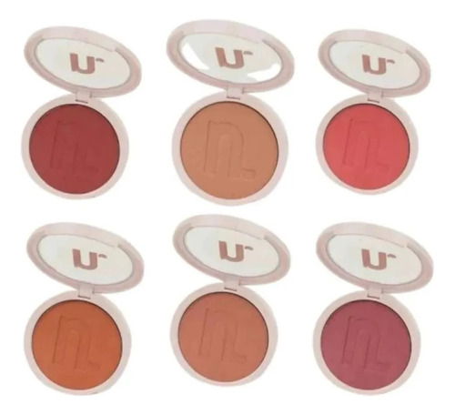 Instant Blush Compacto 11g - Nina Make Up - Efeito Natural