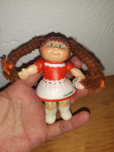 Muñeca Con Trenzas Tejidas Y Biberón Cabbage Patch 1984 (Usado)