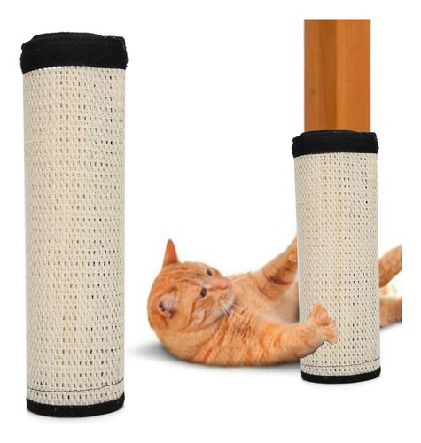 Tabla Para Patas De Mesa Para Mascotas, Color Blanco, De Cáñ