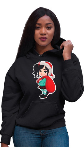 Sudadera Unisex Navidad Ralph El Demoledor Vanellope 