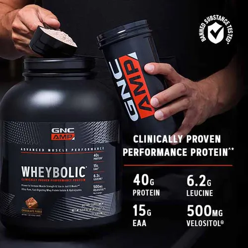Proteína En Polvo Gnc Amp Wheybolic Targeted Muscle, 25 Porc