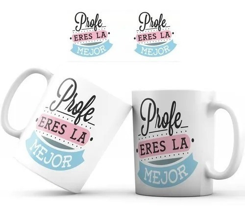 Mug Taza Profesor Profesora Regalo