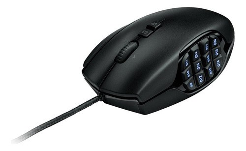 Imagen 1 de 4 de Outlet Mouse Logitech G600 Gaming Black 8200dpi 20 Botones