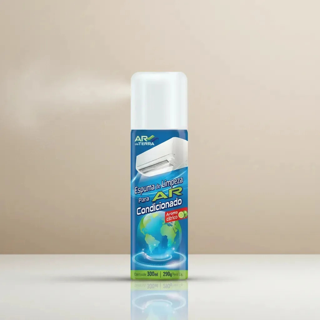Espuma de Limpeza para Ar condicionado Ar da Terra Citrus