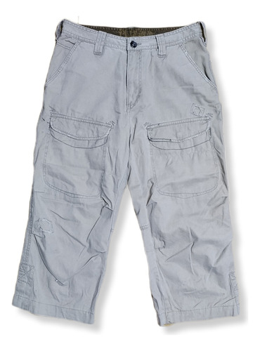 Pantalón Pescador Capri Talle 32 (m) Plugg Algodón 