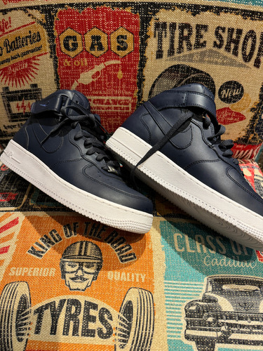 Nike Air Force 1 Mid'o7obsidian / Obsidian