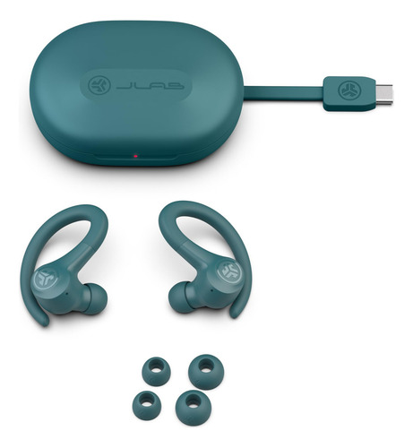 Audífonos inalámbricos Deportivos JLab Go Sport+ Teal Verde Azulado