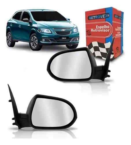 comprar Par Retrovisor Onix Prisma 2013 2014 2015 2016 Elétrico