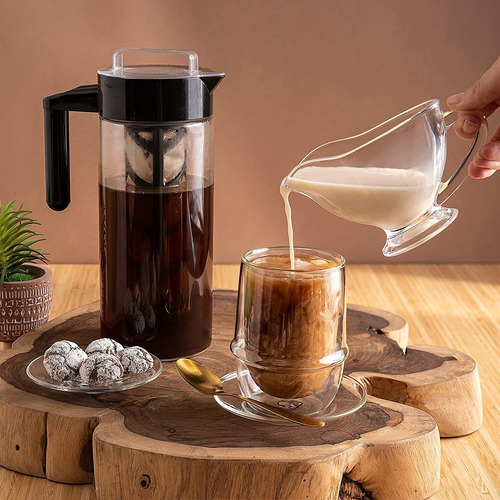 Mixpresso Cafetera Fría Para Café Helado Y Té Helado, Jarra