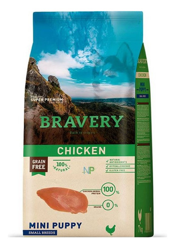 Bravery Chicken Mini Puppy Small Breeds 2 Kg