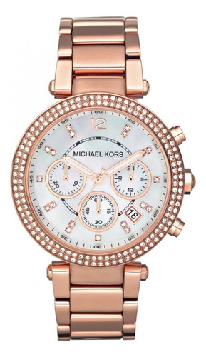 Reloj Michael Kors Mk5491 Original Mujer Oro Rosa 2024