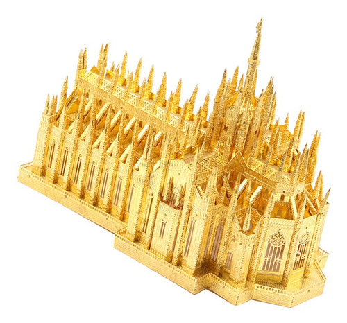 Rompecabezas De Metal 3d Catedral De Milán Duomo Di Milano