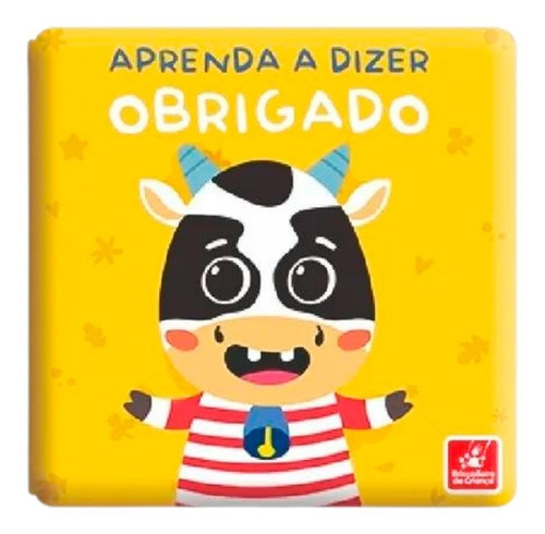 Livro De Banho Educativo P/ Bebê - Aprenda A Dizer Obrigado