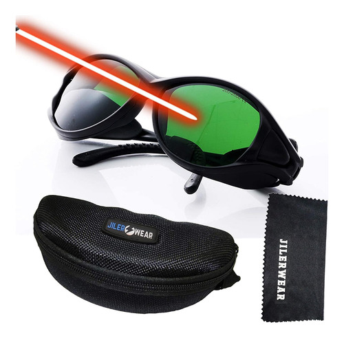 Gafas De Seguridad Jilerwear ,190nm-490nm, Gafas Para Laser