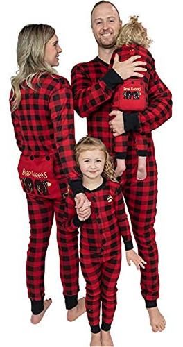 Ropa Navideña Para Bebe Lazy One Flapjacks, Pijama Navideño