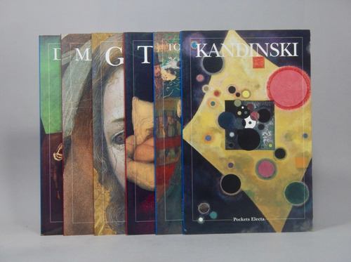 6 Libros Grandes Artistas Electa Kandiski Chirico Tizi Ah2