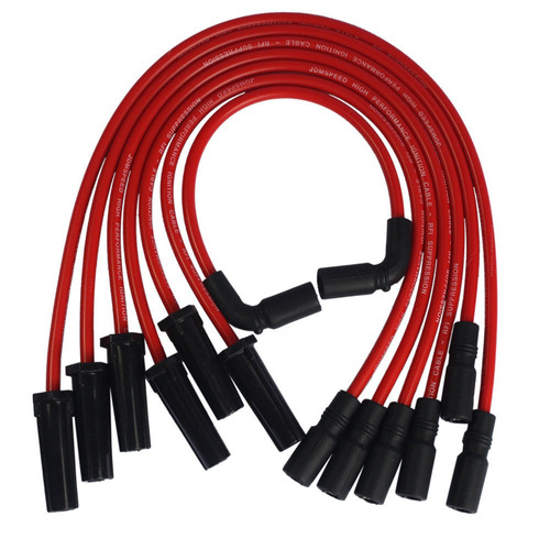 Los Cables De Bujías De Silicona Jdmspeed Para 4.3l Silverad