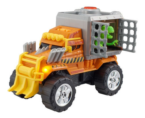 Camion Monster Moverz  C/dino Con Luces Y Sonido Teamsterz