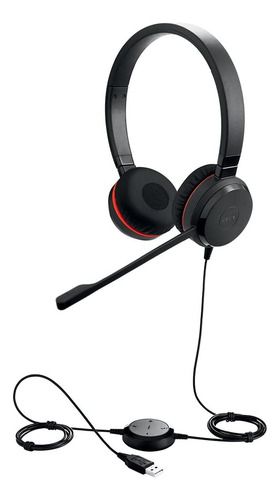 Auriculares Jabra Evolve 30 Ii - Conector De 3.5 Mm - Negro