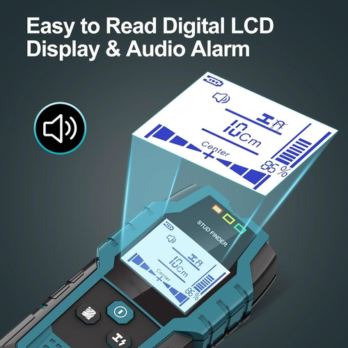 Detector De Scanner De Parede Com Localizador De Feixe