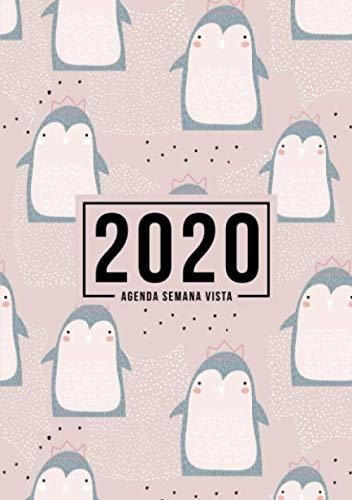 Agenda Semana Vista 2020: Del 1 De Enero De 2020 Al 31 De Di