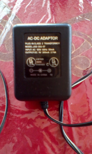 Adaptador 9v Ac Dc (usado)