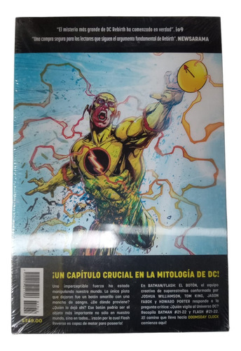 Batman Flash El Botón Deluxe En Español Portada Lenticular