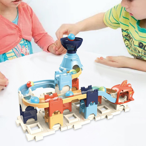 Juego De Bloques De Construcción De Pista De Estilo C