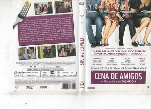 Cena De Amigos - Dvd Original - Buen Estado