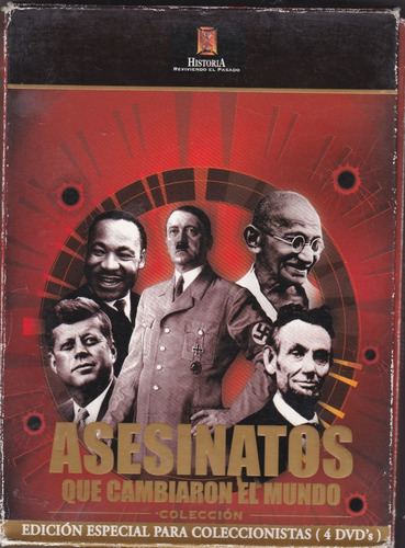 Asesinatos Que Cambiaron El Mundo Edicion Especial 4 Dvds