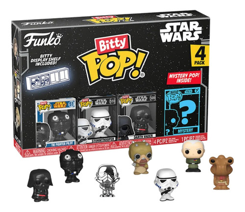 Funko Bitty Pop! Star Wars - Darth Vader 4 Pack
