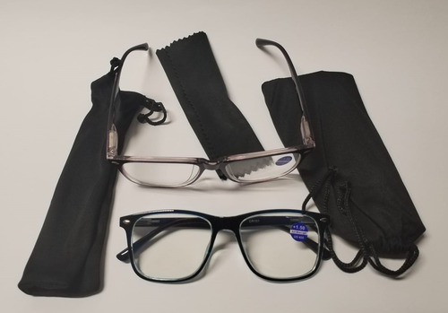 2 Lentes Para Vista Cansada Con Anti Blue