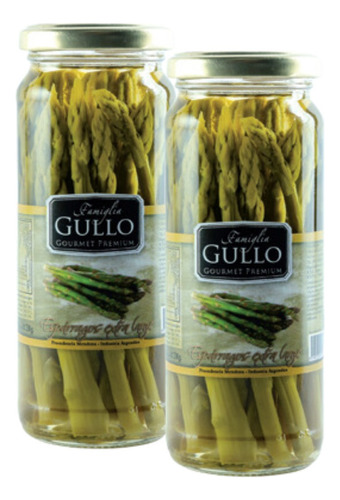 Esparragos En Aceite Famiglia Gullo 330 Gr. Pack X2