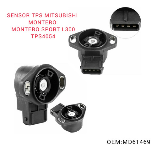 Sensor Tps Mitsubishi Montero 89-01 Montero Sport 87-01 