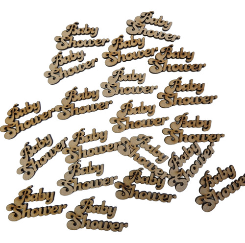 Pack X5 Frases De Fibrofácil Mdf Souvenirs Baby Shower
