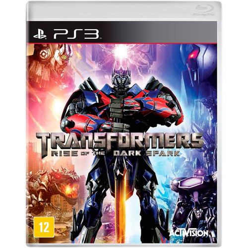 Transformers Rise Of The Dark Spark Ps3 Lacrado Mídia Física