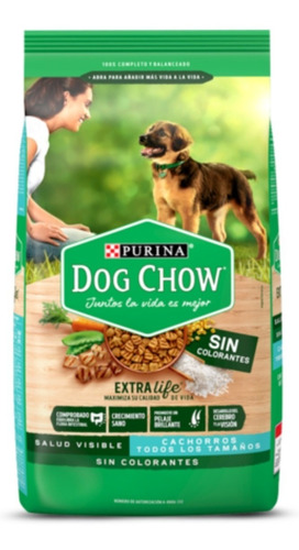 Dog Chow Cachorros Sin Colorantes 8 Kilos