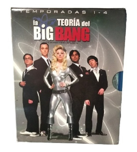 The Big Bang Theory Temporada 1-4 Nueva Blu-ray