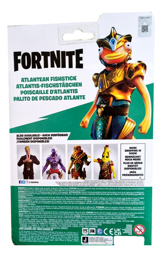 Fortnite Atlantean Fishstick + Ragnarok Jazwares Series 17