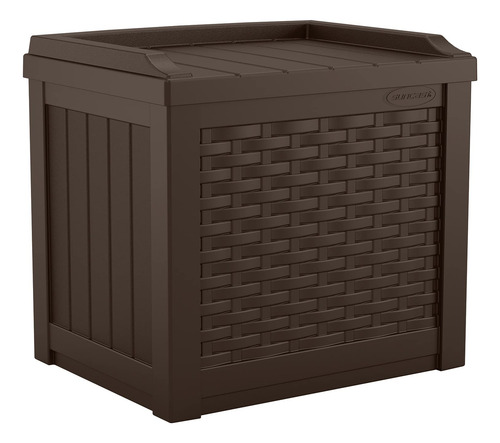 Suncast Asiento De Almacenamiento De Resina Pequeño De 22 Java 0 Mm 0 Cm