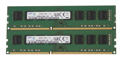 Memoria Ram 16gb Samsung Original (2 X 8gb) 240-pin Dimm Ddr3 Pc3-12800 Module